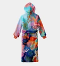 Coral Reef sherpa robe