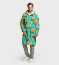 Capybath sherpa robe