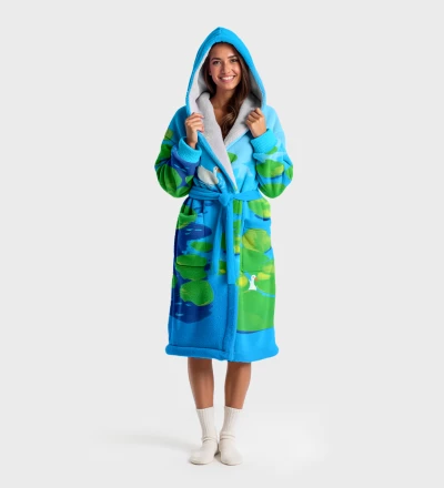 Duck sherpa robe