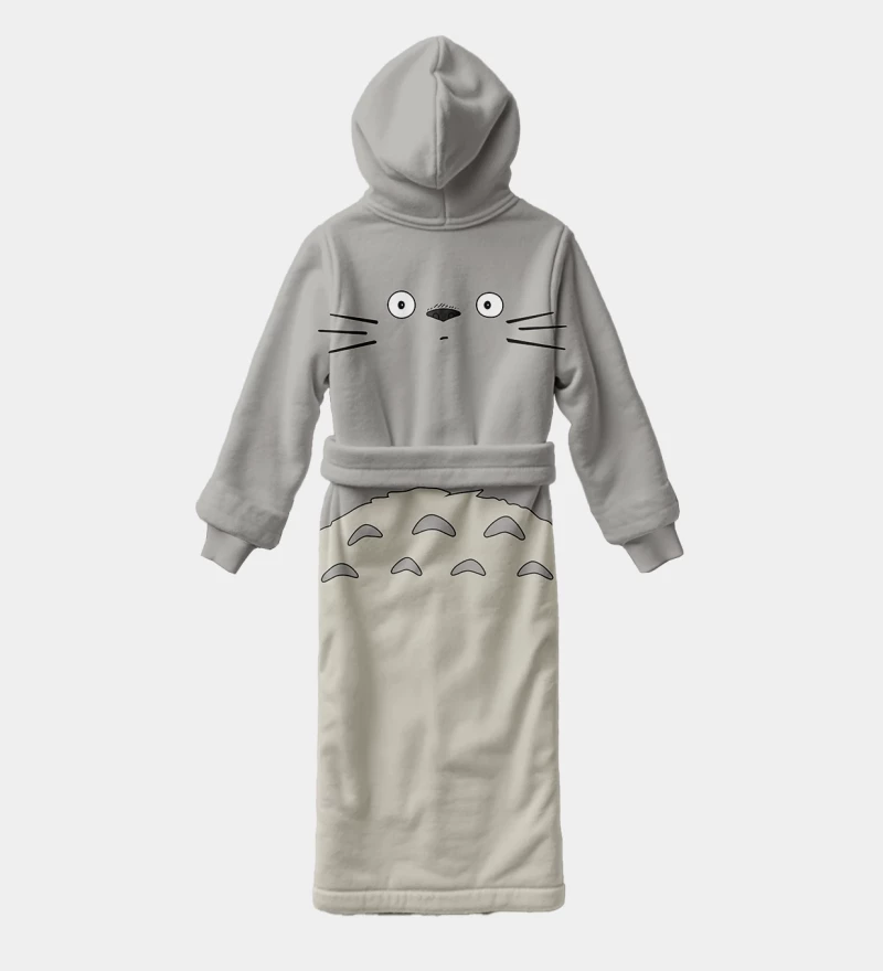 Totoro sherpa robe