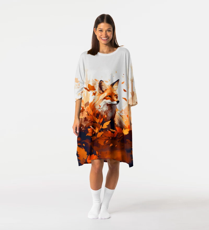 Autumn Fox sleep tee