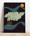 Plakat literacki Kosmos jest ze słów, Wydawnictwo animi2