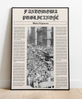 Plakat literacki Fantomowa publiczność 1.2, Wydawnictwo animi2