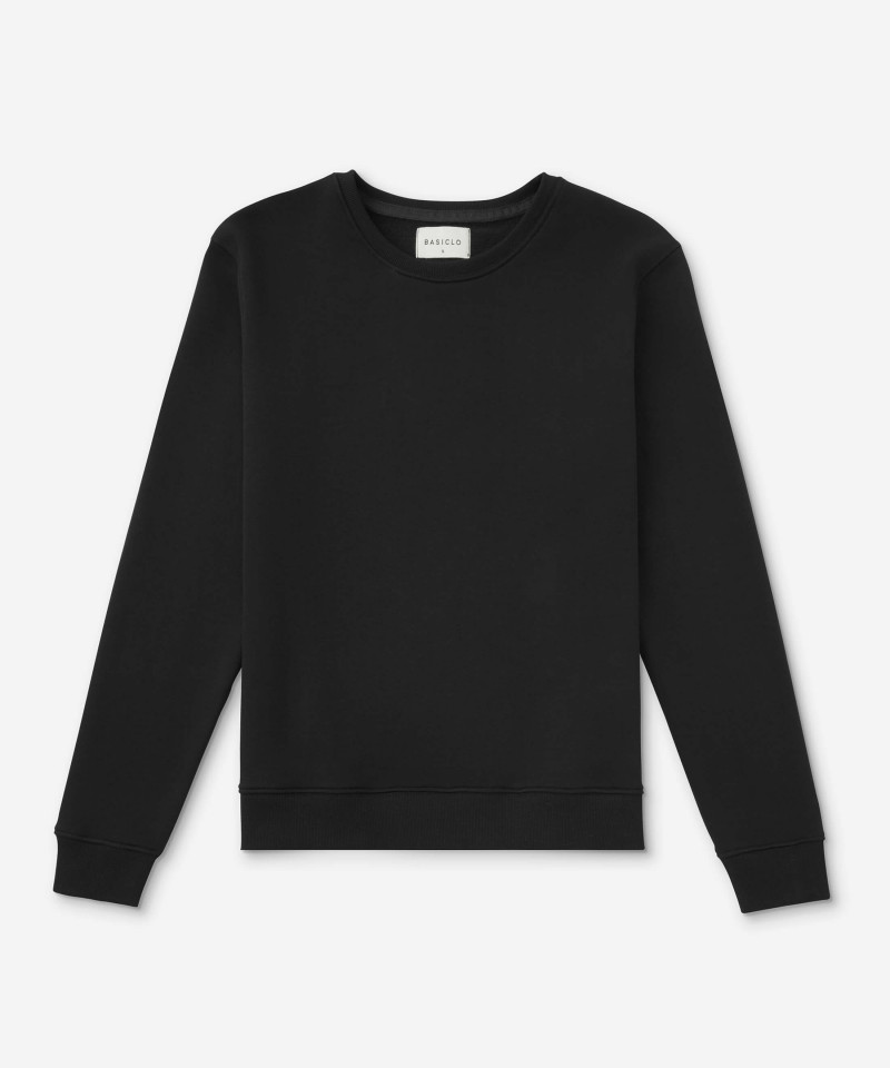 Essential sweatshirt, black - BASICLO