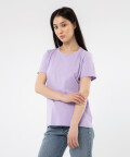 Crew neck t-shirt, violet