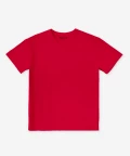 T-shirt z dekoltem w serek, czerwony