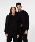 Bluza oversize unisex, Czarny