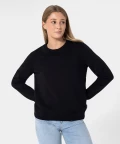 Sweatshirt classic women's, black