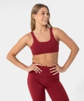 Sports bra, burgund