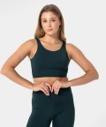 Sports top, bottle green