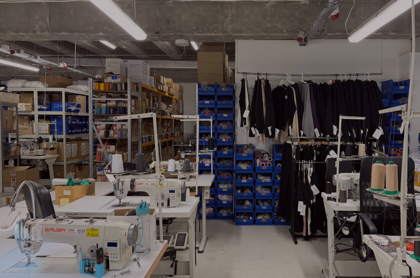 Basiclo sewing room in Bielsko-Biała — clothing production