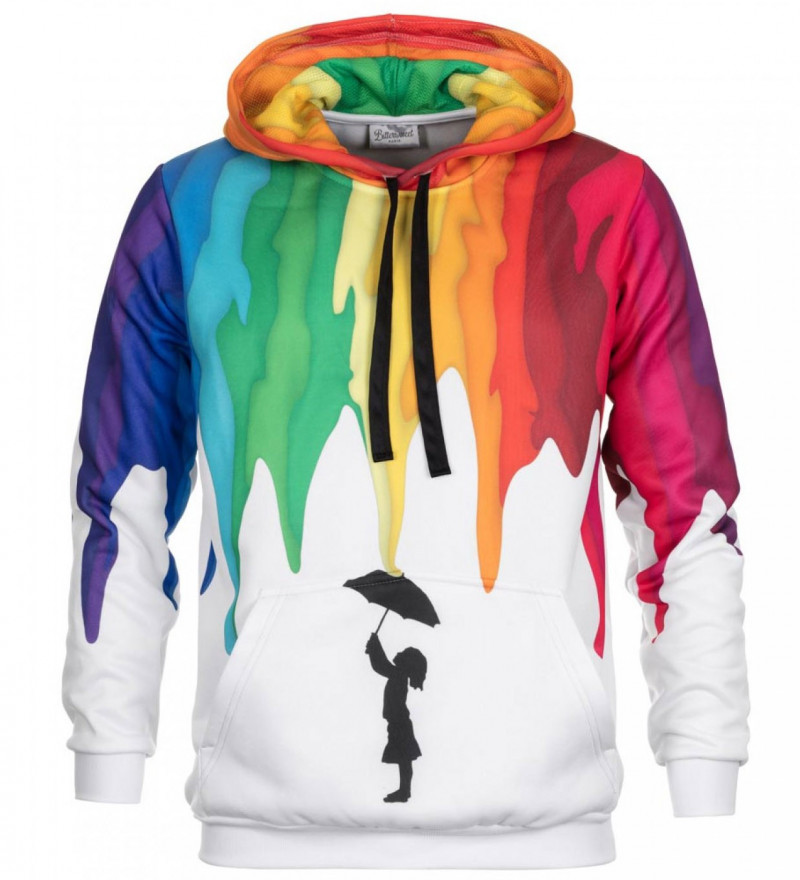 Printed hoodie Rain Girl