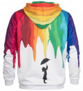 Printed hoodie Rain Girl