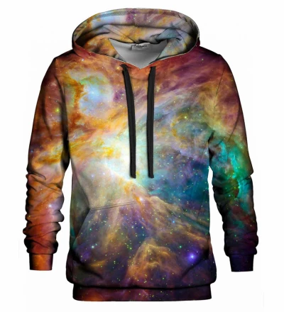 Sweat à capuche imprimé Galaxy Nebula