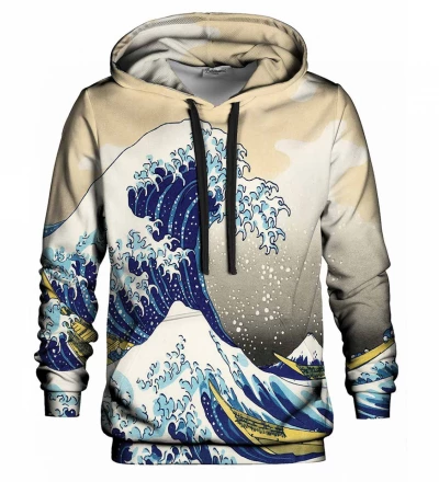 Printed hoodie Great Wave