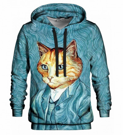 Printed hoodie Van Cat