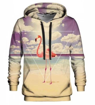 Printed hoodie Flamingo