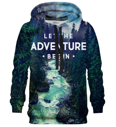 Printed hoodie Adventure