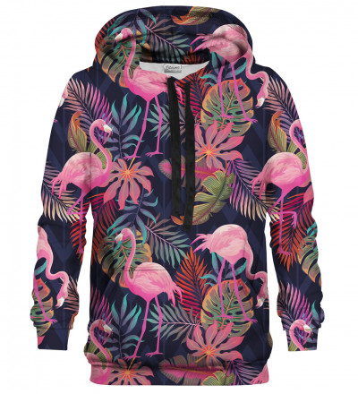 Flamingos cropped hoodie - Bittersweet Paris
