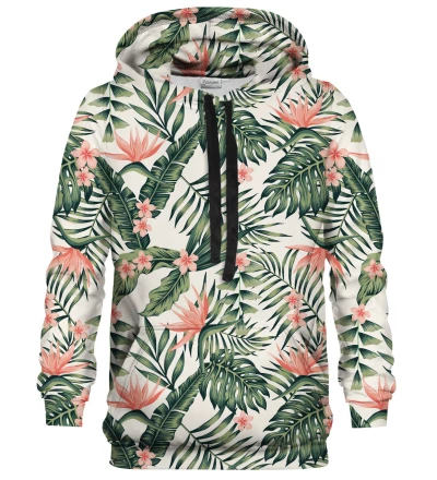 Printed hoodie Jungle Flowers