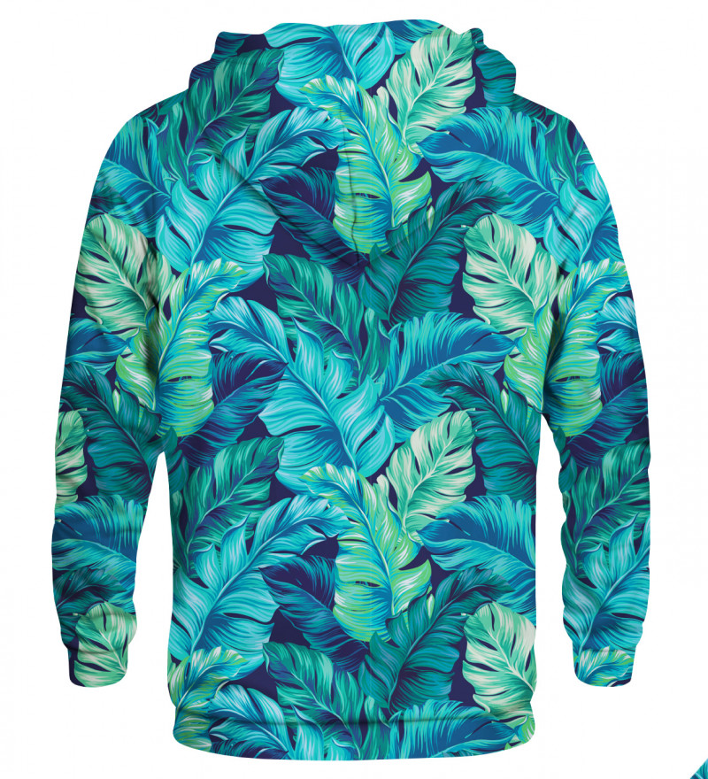 Printed hoodie Blue Paradise