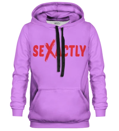 Printed hoodie Sexactly
