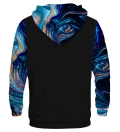 Blue Marble cotton hoodie