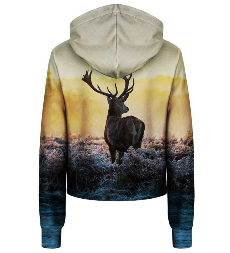 Crop hoodie Deer