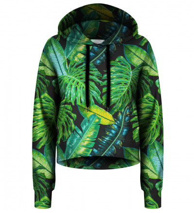 Crop hoodie Tropical