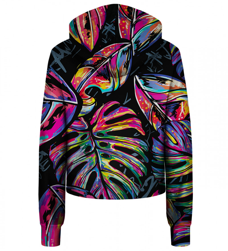 Full of Colors cropped hoodie