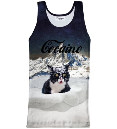 Tank Top Cocaine Cat