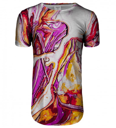 Split longline t-shirt