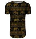 Golden Elephants forlænget t-shirt