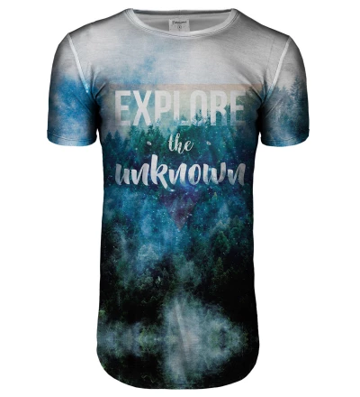 Przedłużany t-shirt Explore