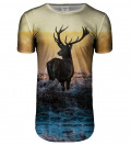 Deer forlænget t-shirt