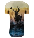 Przedłużany t-shirt Deer