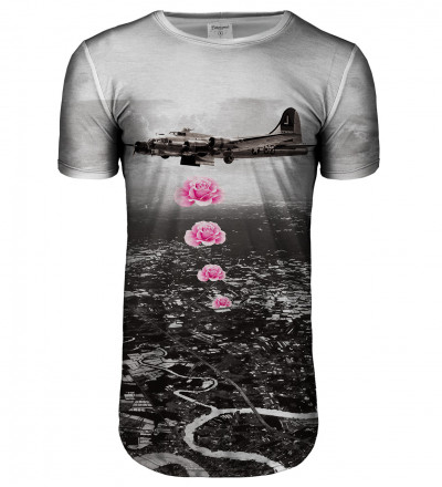 Banksy longline t-shirt