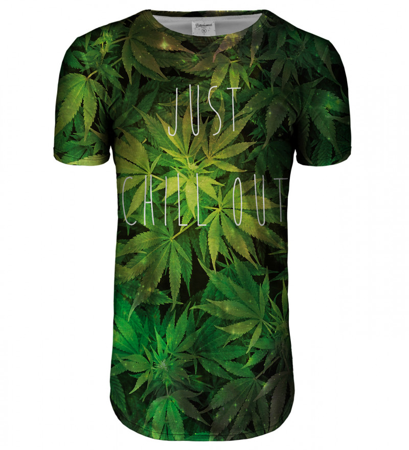 T-shirt long Weed
