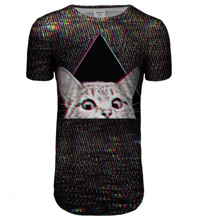 Technocat longline t-shirt