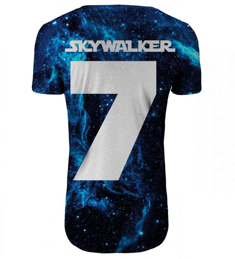 Przedłużany t-shirt Galaxy Team