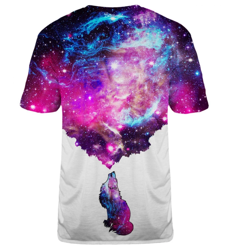 T-shirt Loup galactique
