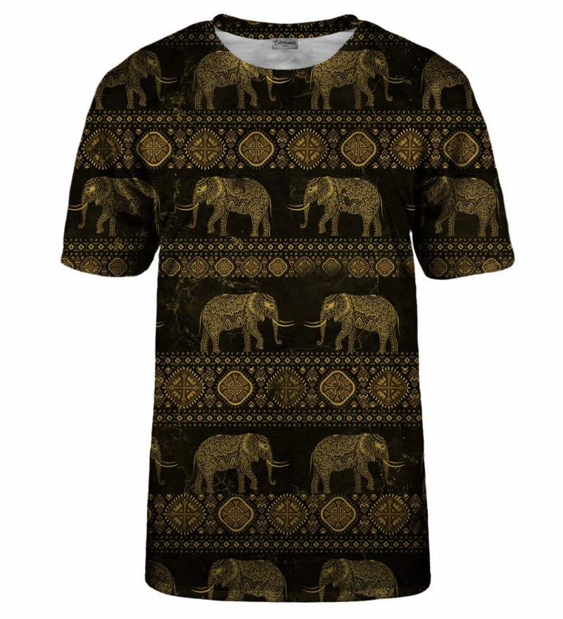 T-shirt Eléphants dorés