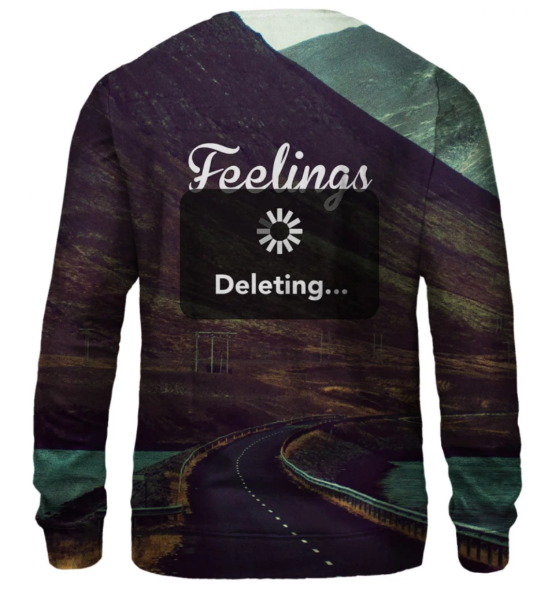 Feelings Deleting sweatshirt