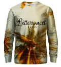 Tropical bluse med tryk
