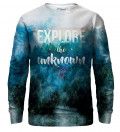 Explore bluse med tryk