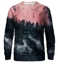 Mighty Forest bluse med tryk