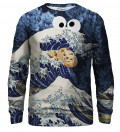 Wave of Cookies bluse med tryk