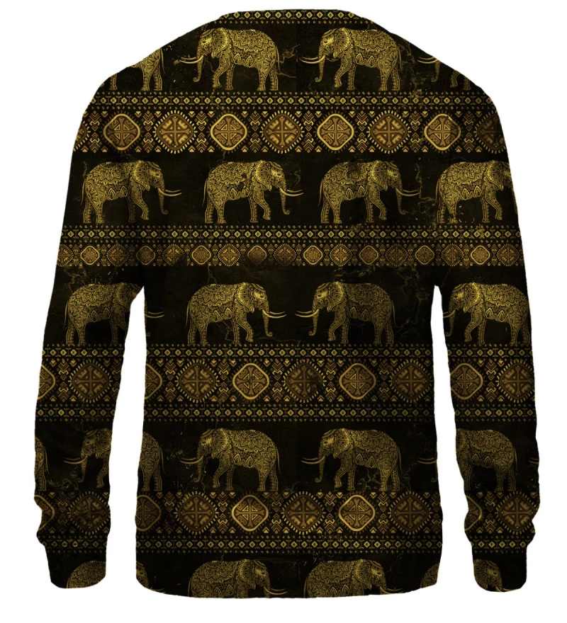 Sweatshirt Golden Elephants