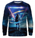Astronaut bluse med tryk