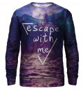 Escape bluse med tryk
